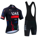 New Black UAE Cycling Maillot Jersey Shorts Men Women Ropa Ciclismo MTB Road Bicycle Jersey Riding Bike T-shirt Pants Clothing