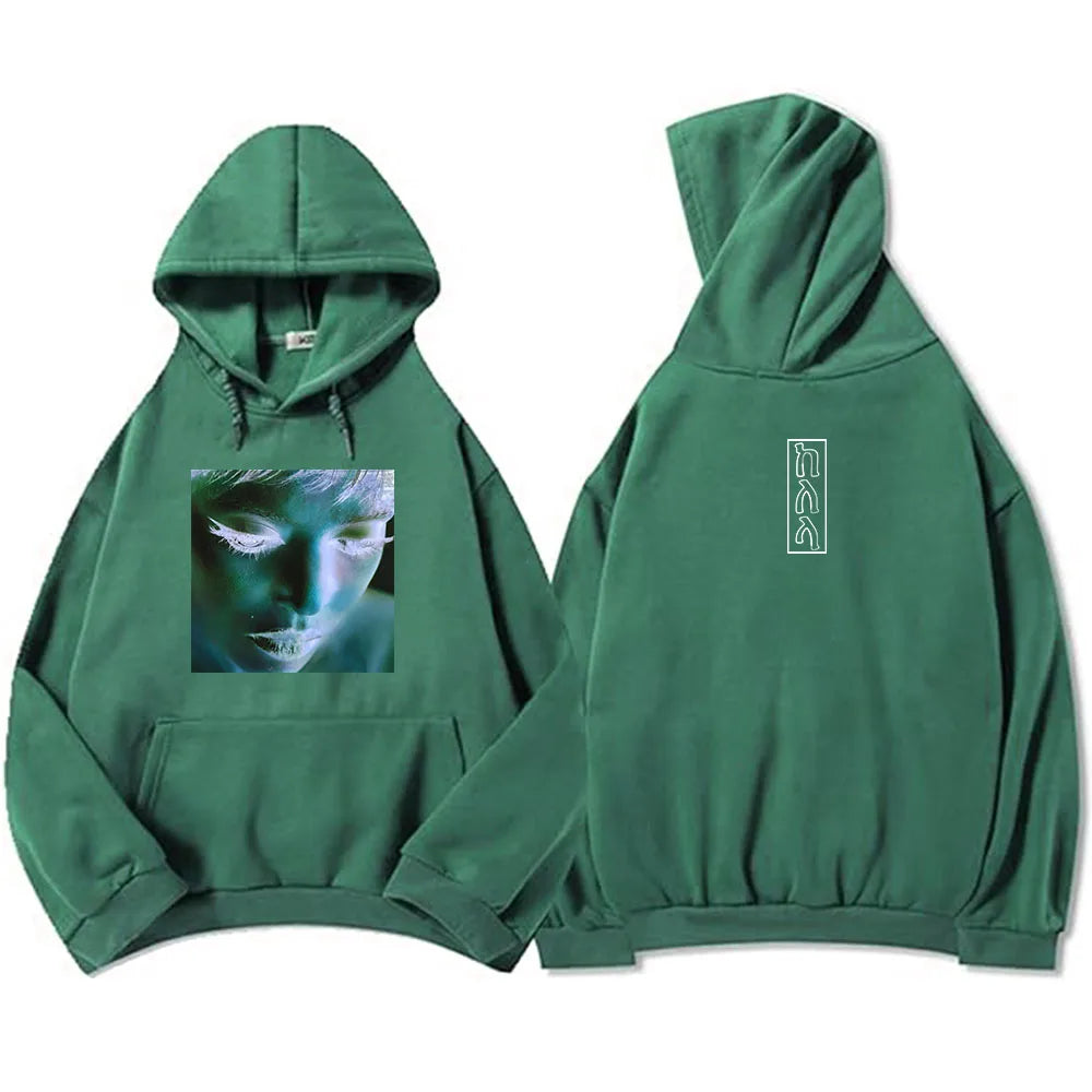 Kelela NEW AVATAR Hoodies NEW Album Design Graphic Print Sweatshirt Long Sleeve Fashion Hooded Pullovers Casual Men/Women Hoodie