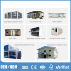 Prefab Tiny Homes 20ft 40ft Expandable Container House Customized Prefab House Garden Rooms Folding Room Sheds Warehouse Barn