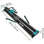 SucceBuy 1200MM Tile Cutter High Precision Manual Ceramic Floor Tiles Tile Cutter  48 In Cutting Machine for Precision Cutting