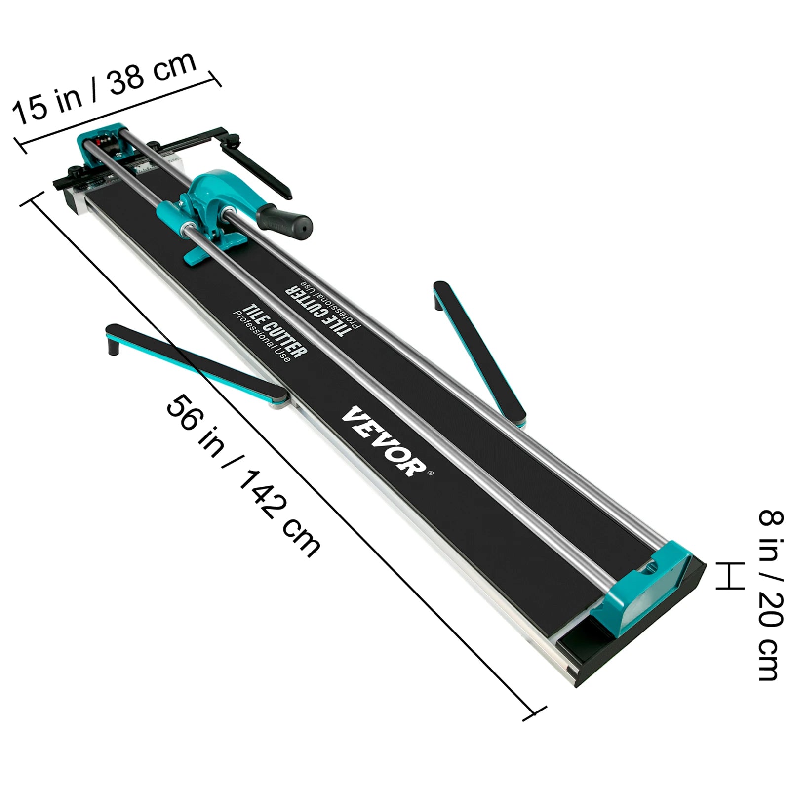 SucceBuy 1200MM Tile Cutter High Precision Manual Ceramic Floor Tiles Tile Cutter  48 In Cutting Machine for Precision Cutting