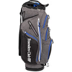 Golf Push Cart Bag with Rain Cover, Secure Base, Lightweight, 15-Way Divider, and External Putter Pocket