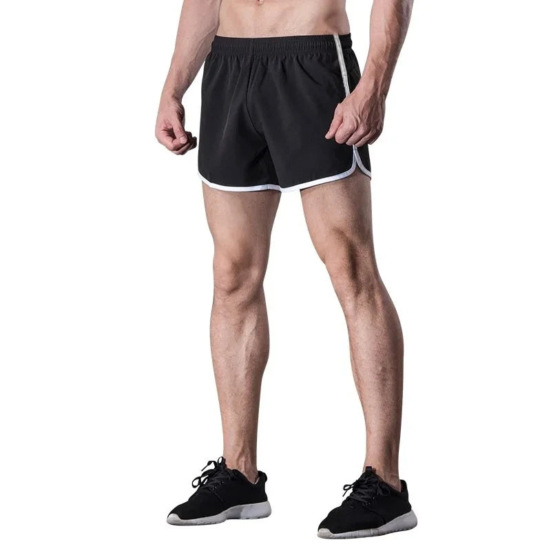 Sports Shorts Summer Men Casual Loose Fit Shorts Ice Silk Breathable For Beach Basketball Fitness Comfort Short Pants