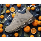 Socviis Men's Air Cushion Running Shoes Breathable Tennis Fashion Sneakers Non Slip Workout Casual Sport Shoes Gym Training Com