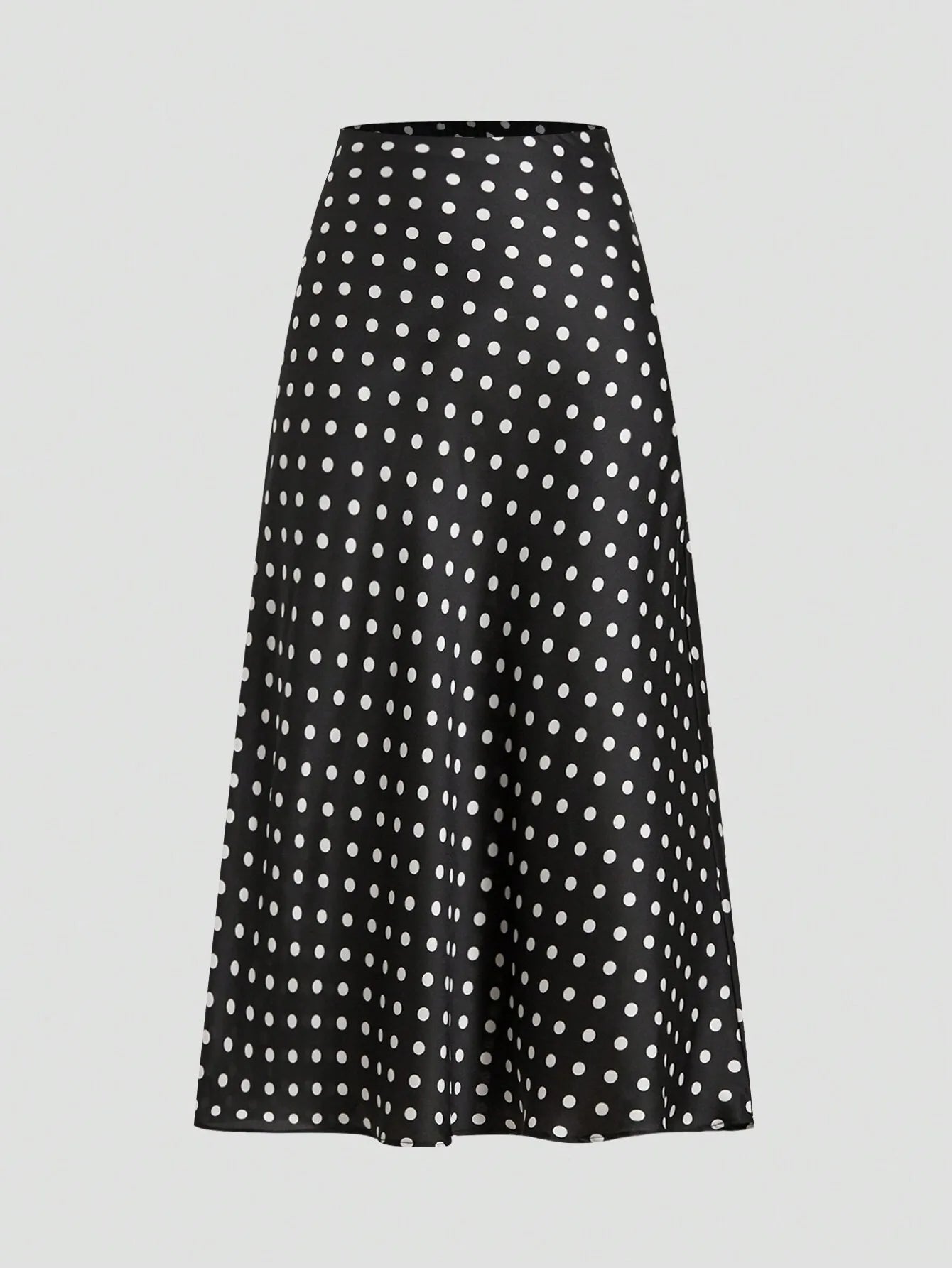 Firerie Women's Retro Elegant Polka Dot Print Vacation Style Skirt,Fall,Fall For Women,Winter For Women,Vacation