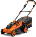17-inch Cordless Lawn Mower, Electric Push Mower with 2×20V 4.0Ah Batteries,Dual Charger, Grass Collection Bag & Foldable Handle