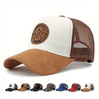 Mesh breathable baseball cap dome summer new sunshade hardtop hat outdoor running sports hat