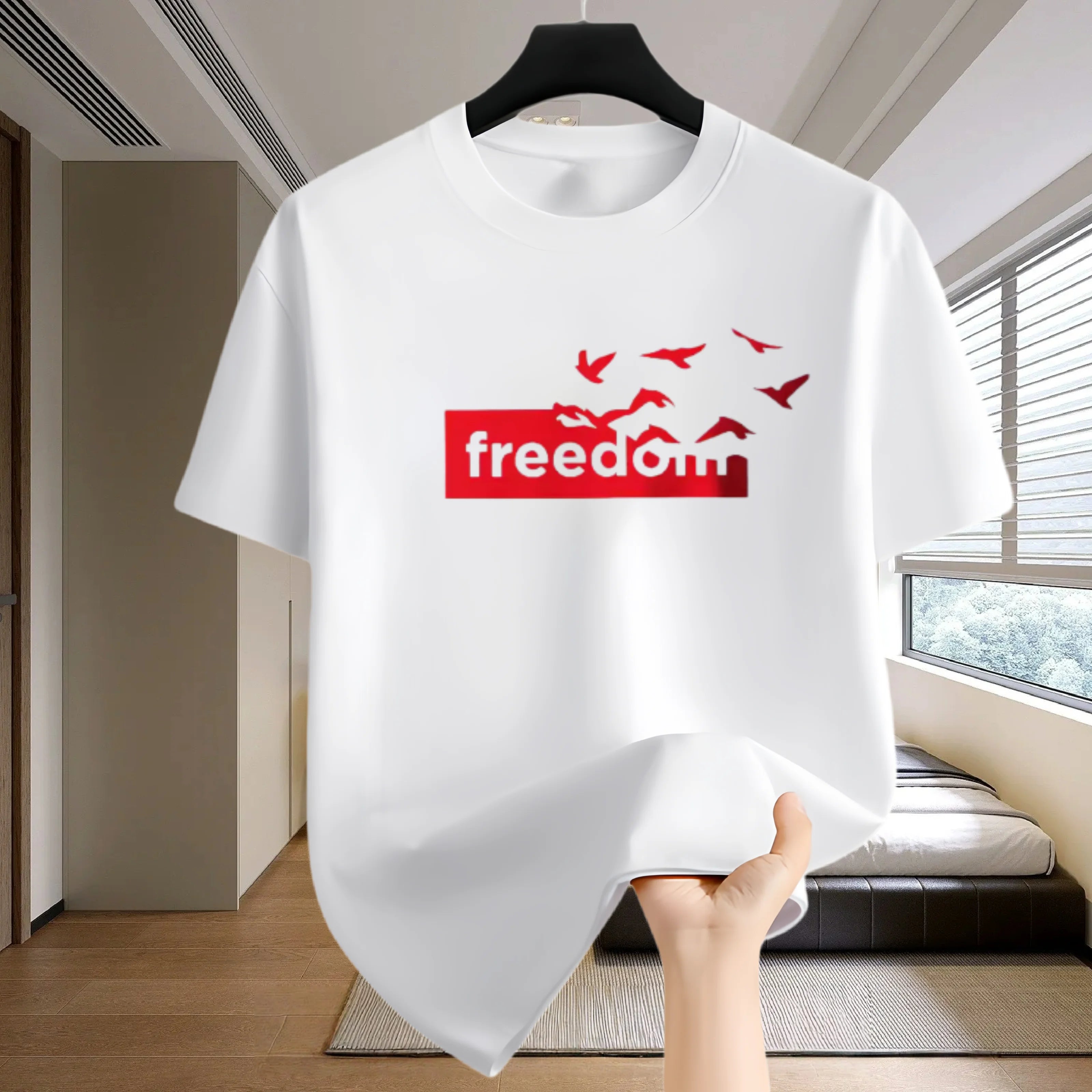 Summer Men Sporty Mesh Short Sleeve Graphic Print T Shirt Polyester Quick Dry Jogging Marathon Cycling Outdoor Top