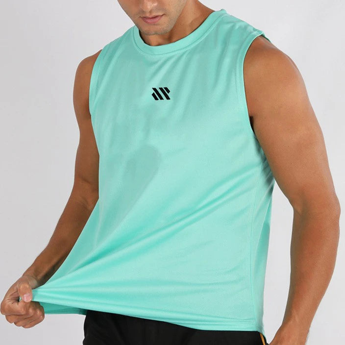 Gitf Men Bodybuilding Tank Tops Gym Workout Fitness Sleeveless Shirt Running Clothing Stringer Singlet Summer Casual Vest