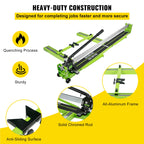 SucceBuy Manual Tile Cutter Infrared Laser Positioning Floor Push Knife Professional Hand Tool for Cutting Porcelain Ceramic