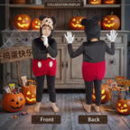Halloween Costume Adult Family Mouse Cartoon Animal One Piece Romper Jumpsuit Set Party Outfit Plush Fleece