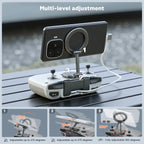 STARTRC Adjustable Magnetic Phone Stand for DJI RC-N1/N2/N3 Remote Control,for DJI Neo 2/ Avata 360/Mini 5 Pro/ 4 Pro/ 3/ Mini 4K/Air 3S/Avata 2 Drone Accessories