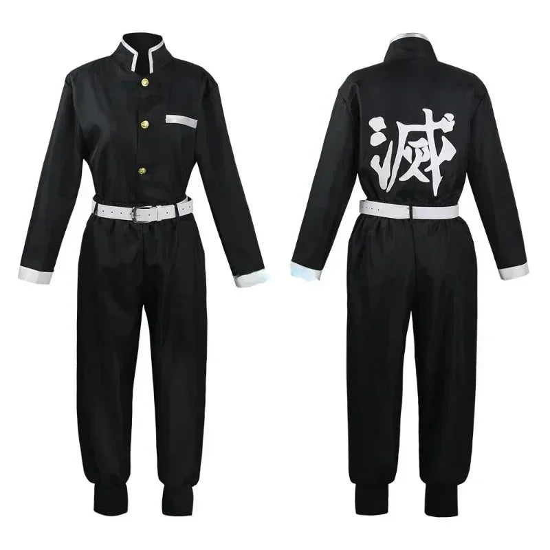 Anime Kimetsu No Yaiba Iguro Obanai Kimono Uniform Anime Wig Cosplay Costume Halloween Party