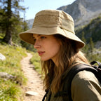 Spring Summer Washed Cotton Mesh Breathable Bucket Hats for Men Women Casual Panama Hat Hiking Camping Outdoor Hat Unisex