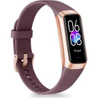 24/7 Heart Rate Monitor, Calorie and Sleep Tracker, 1.10" AMOLED Touch Screen Smartwatch for Men and Women
