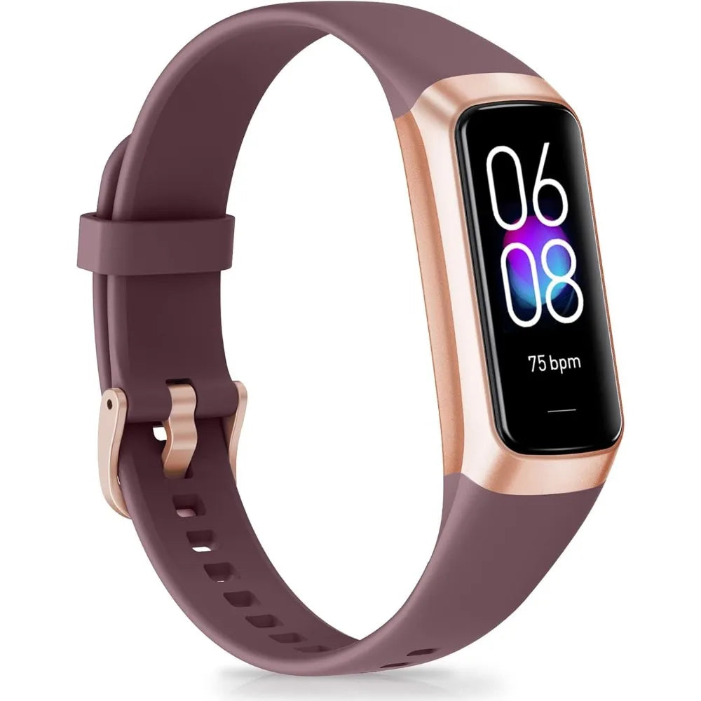 24/7 Heart Rate Monitor, Calorie and Sleep Tracker, 1.10" AMOLED Touch Screen Smartwatch for Men and Women