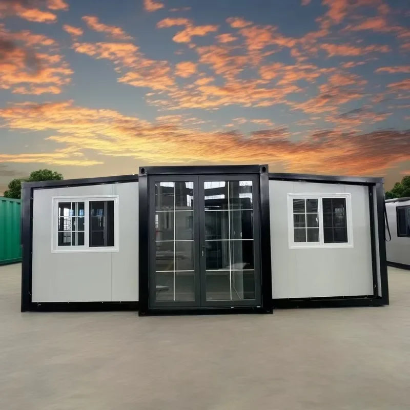 Expandable Container House Prefabricated Modular Home Tiny Living Cabin Portable Studio Glamping Pod Eco Tourism Resort Unit Hot