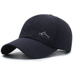 Men's and women's quick-drying hats, summer outdoor sunscreen and shading thin baseball caps, breathable sun duckbill hats