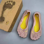 V-Soul women's lightweight, breathable, and quick-drying five-toed sneakers are perfect for yoga, walking, and outdoor activities.