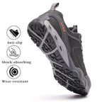 Men's Hiking Shoes Breathable Non-Slip Sneakers Mesh Walking Shoes for Outdoor Trails Trekking Training