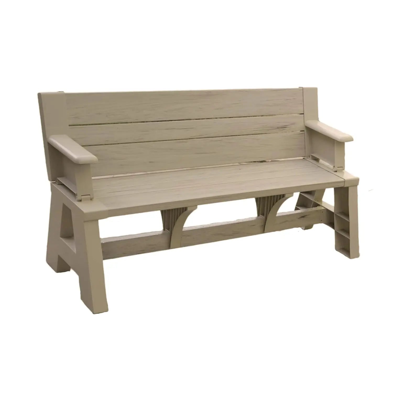 Gen 1 2-in-1 Outdoor Convertible Bench to Picnic Table | Space-Saving, Weather-Resistant Patio Furniture for Yard,, Customized