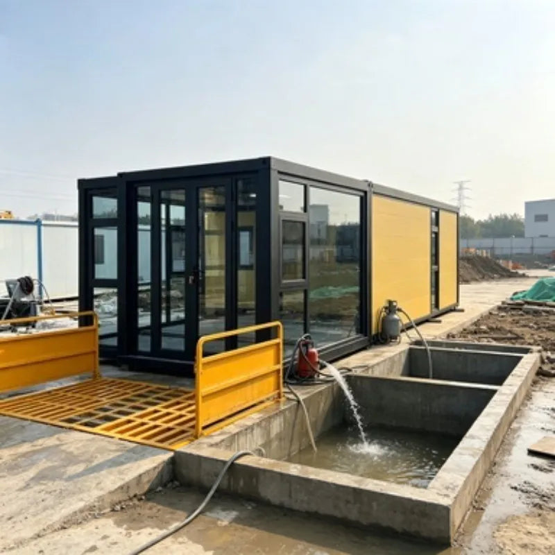 New 20ft 40ft Expandable Container House Tiny Home 2 Bedroom 1 Kitchen 1 Bathroom Prefab Villa