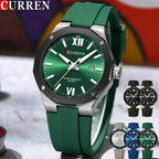 CURREN Men Watch Top Brand Luxury Military Army Male Wristwatch Waterproof Original Silicone Strap Sport Calendar Quartz Clock