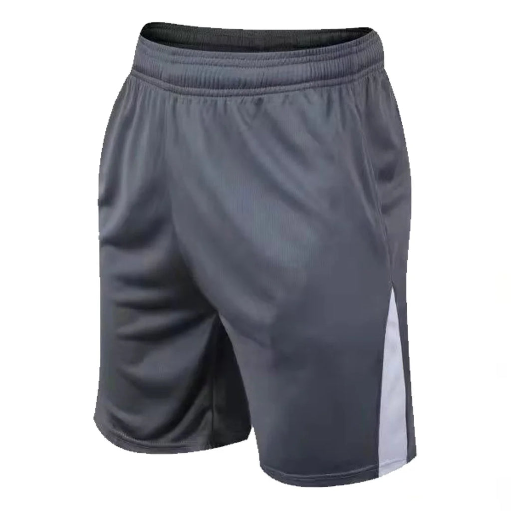 Running Shorts Summer Men Casual Solid Drawstring Short Pants Smooth Polyester Breathable Light Surfing Seaside Resort Swim Sports Pants