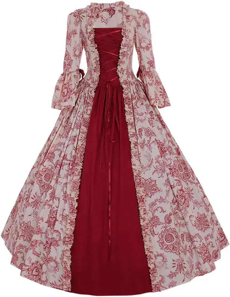 Women's Victorian Rococo Dress Inspiration Maiden Costume