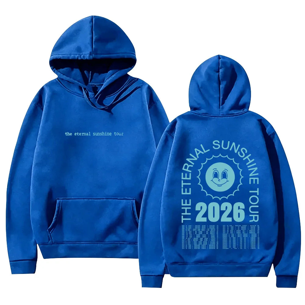 The Eternal Sunshine Tour Hoodie Ariana Grande Tour 2026 Sweatshirt Women Men High Street Fahsion Streetwear LongSleeve Pullover