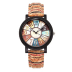 Women's Vintage Leather Quartz Watch, Casual Retro Wristwatch with Soft Genuine Band, Classic Dial, Luminous Needles, Waterproof Daily Use, Ideal Gift for Mom, Wife, Girlfriend on Any Occasion