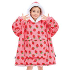 Wearable Blanket Hoodie,Oversized Blanket Sweatshirt with Sherpa Teen Girl Gifts for,Youth, Boys, Girls, 8-15 Year Old Girl Boy