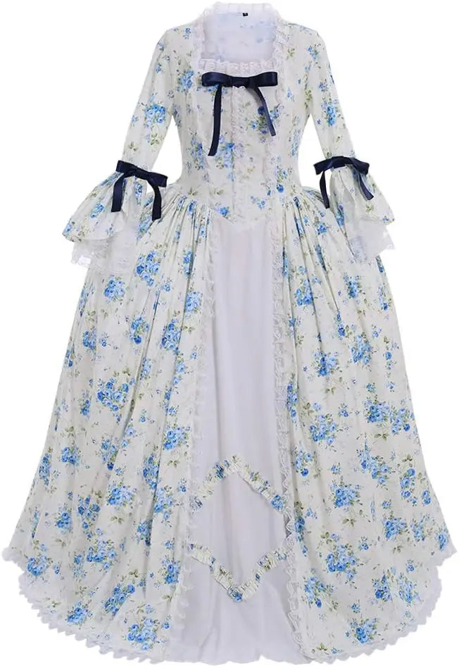 Women's Victorian Rococo Dress Inspiration Maiden Costume