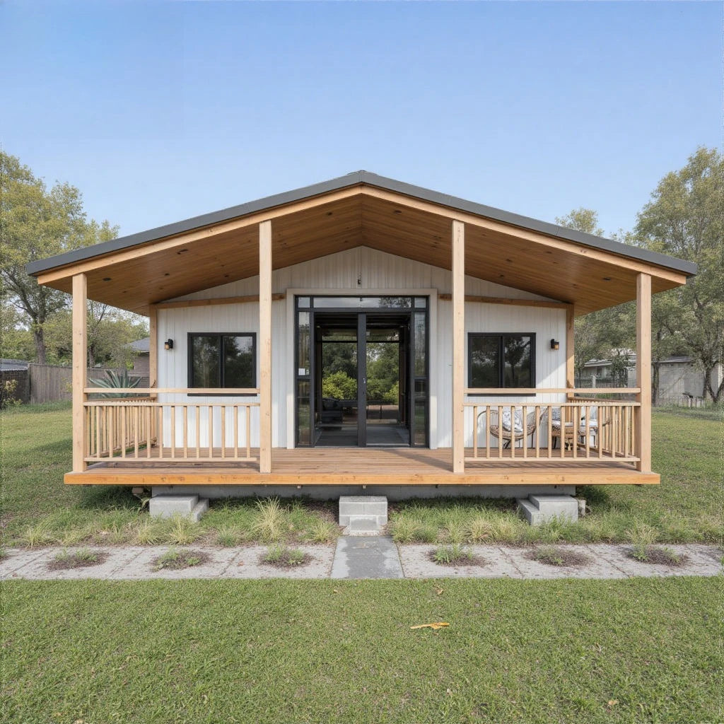 Flat Pack Modular Container Tiny House 20ft Foldable Prefab Portable Mobile Office Living