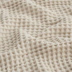 100% Cotton King Size Blanket for Spring Summer, Ultra Soft Waffle Weave King Blanket for Bed, Thin Lightweight Breathable Bedd