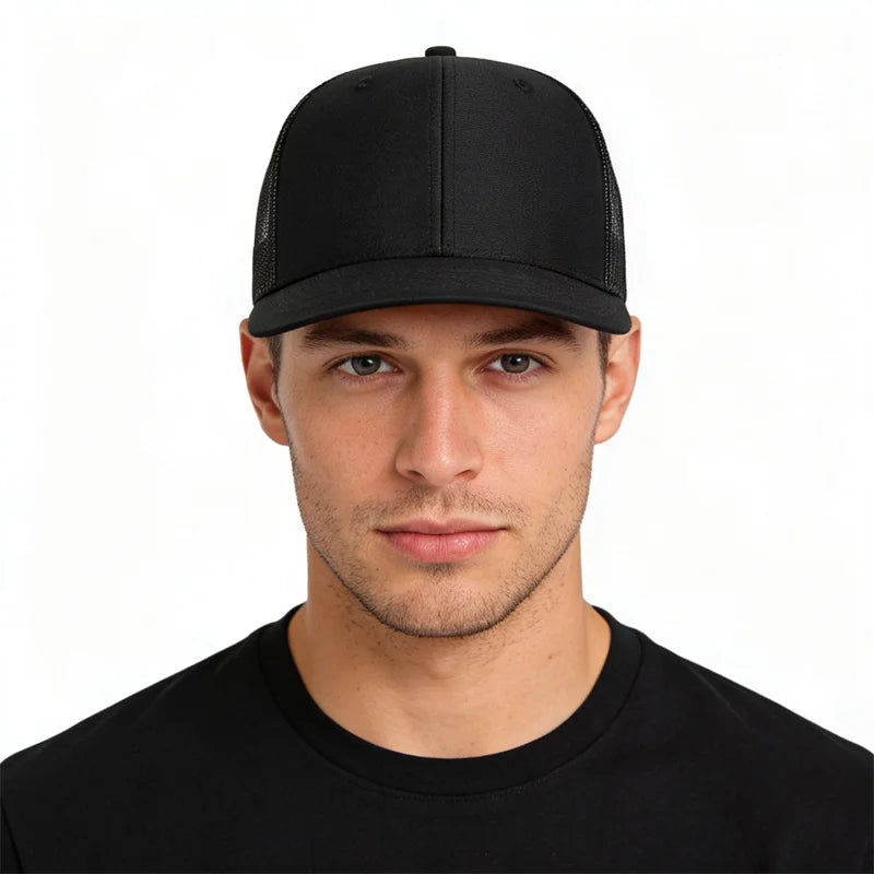Hot Sale Baseball Cap for Men Women Spring Summer Solid Color High Quality Mesh CapHat Casual Outdoor Breathable Trucker Dad Hat