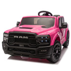 24V 160W Kids Ride on Electric Truck with Parent Remote Control Suspension LED Lights Bluetooth Music Storage for Kids Pink