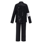 Halloween performance costume tap dance MJ dance performance costume Mike cosplay set imitates Easter party dress up new