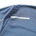 Men's Running Quick Drying T-shirts Breathable Hiking Fishing Tees Soft Elasticity Outdoor Sports Short Shirt Summer