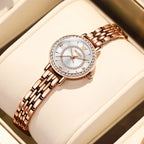 OLEVS Quartz Watches for Women Top Brand Waterproof Stainless Steel Ladies Watches Elegance Luxurious Casual Watch Women's Watch