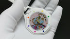 Customized luxury automatic mechanical watch with exquisite inheritance and hand carved dial