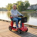 SPD-2 Foldable Mobility Scooter 500W Motor 36V 21Ah Lithium Battery 35 Miles Max Range Smart Safety System for Daily Use