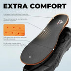 NORTIV 8 Men's Tactical Hiking Lightweight Cushion Sole for Work All Day Side Zipper Motorcycle Combat Military Boot Arch Suppo