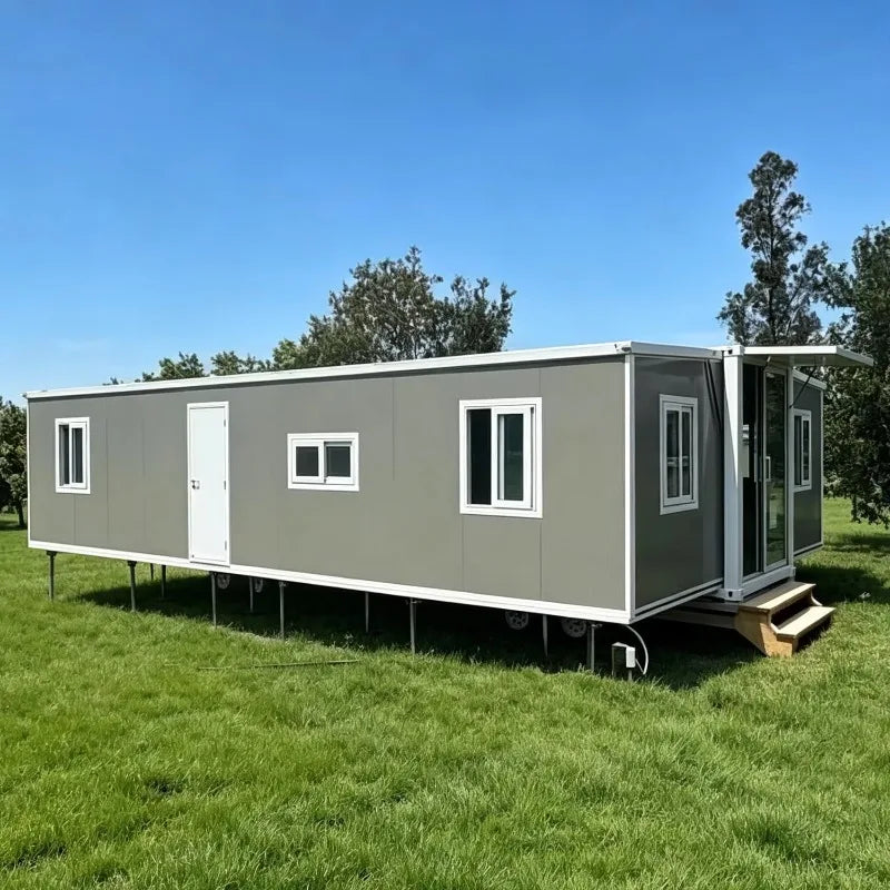 Prefab Tiny Homes 20ft 40ft Expandable Container House Customized Prefab House Garden Rooms Folding Room Sheds Warehouse Barn