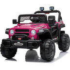 12V Kids Ride On Car,2 Seater Electric Toy Car for Toddlers and Children,with Remote Control, Battery-Powered,Music,Led Lights