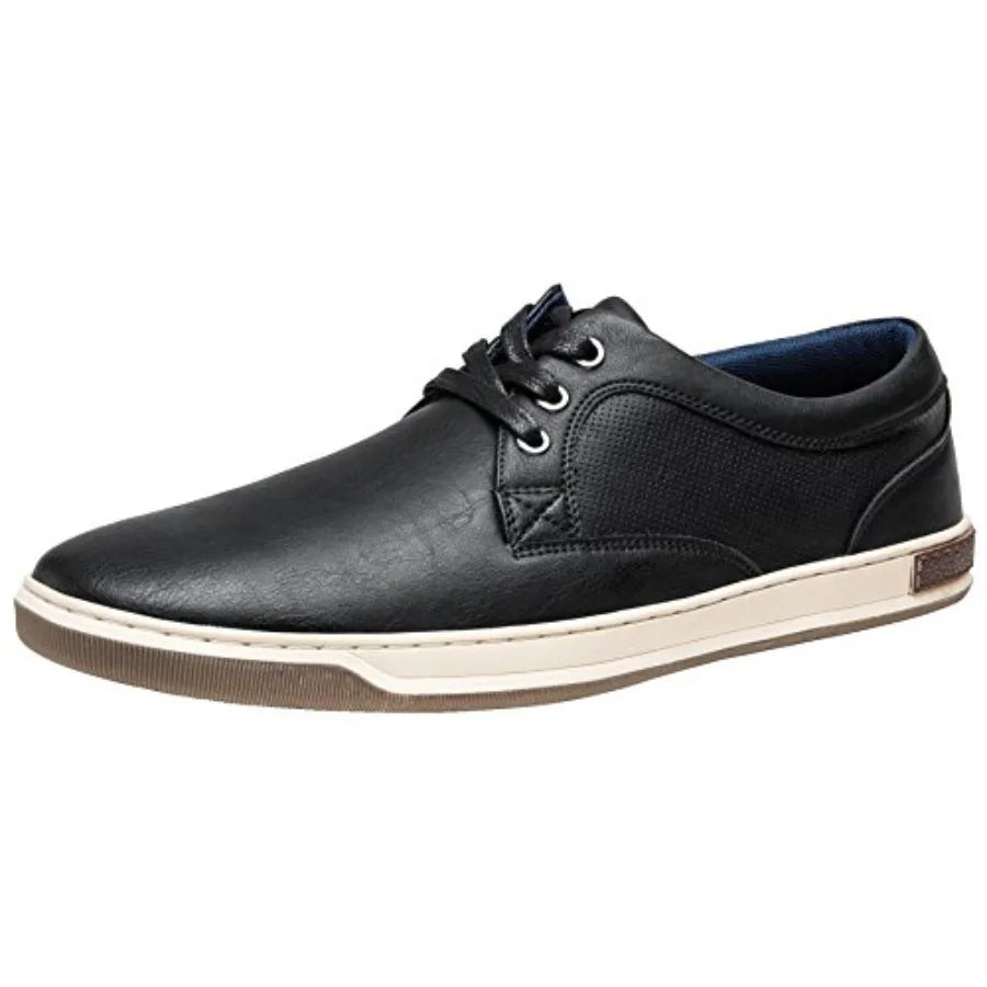 Jousen Men's Fashion Sneakers Classic Retro Casual Shoes for Men Breathable Business Dress Sneaker