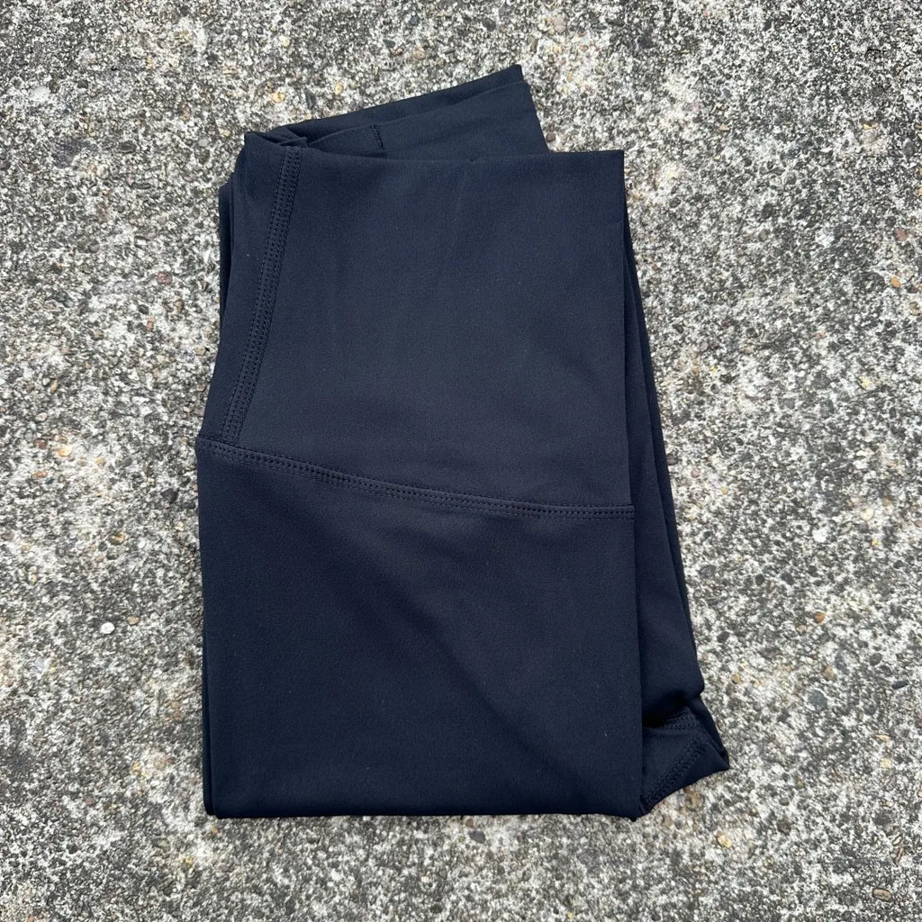 Solid Color High Waist Yoga Legging soft Women Sport Pant Tight Butter Athletic Gym Comprehensive Training Jog Back Waist Pocket