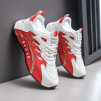 Men's trendy casual shoes with anti-slip laces for sports. Suitable for students. Anti-slip, durable, versatile and comfortable