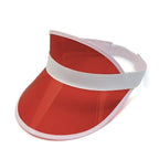 Summer Sky Top Plastic Sun Hat With Adjustable Elasticity And Transparent Sun Visor For Men And Women Outdoor Sports Cap