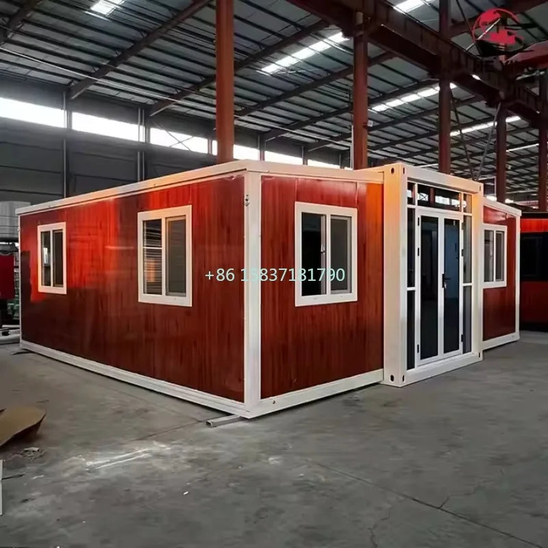 China Fold Out Container House 20ft 40ft Expandable Tiny House Container Prefabricated Container House Mobile Home for Australia